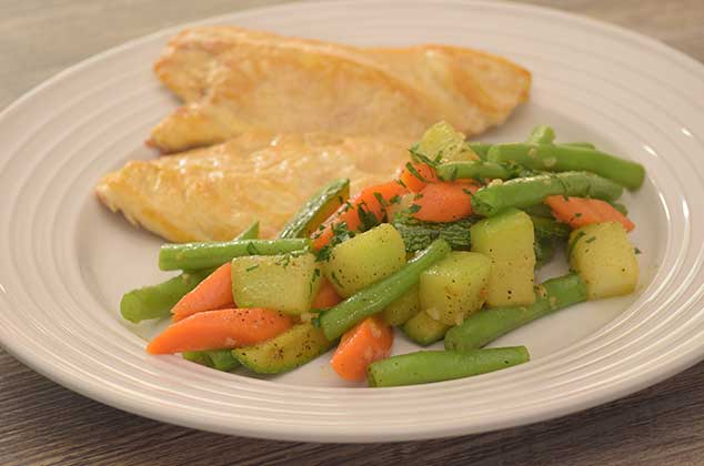 Verduras a la mantequilla