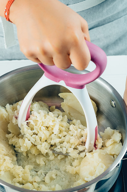 Cómo hacer Salsa gravy con puré de papa | Receta