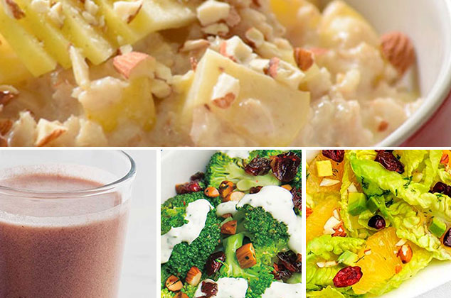 5 recetas saludables con almendras