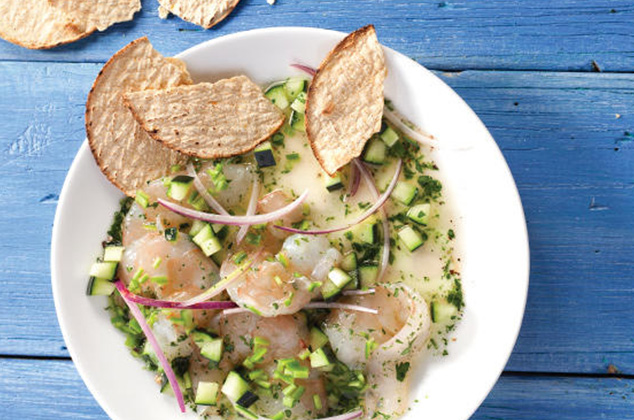 Cómo hacer aguachile con camarones | Receta