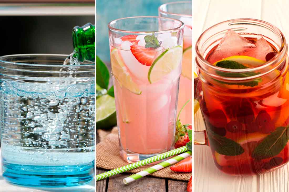 10 ricas bebidas para dejar de tomar refresco. Las opciones más saludables para sustituir tu adicción por las gaseosas. ¡Pruébalas!