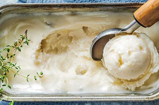 Nieve de guanábana con leche de coco: Postre tropical refrescante