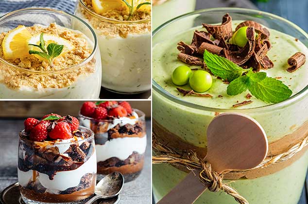 7 deliciosas recetas de postres fríos en vasitos