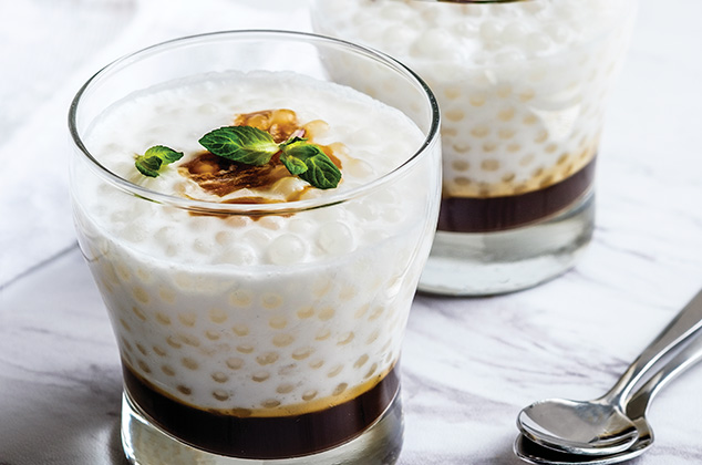 Pudín de tapioca con café | Cocina Vital