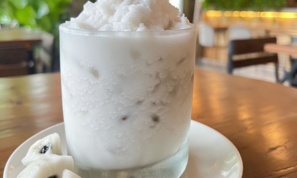 Receta de nieve de guanábana con leche de coco