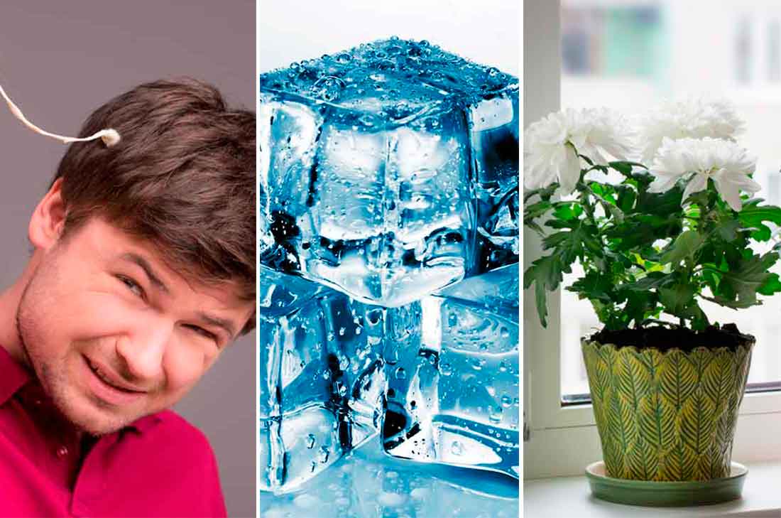 Usos alternativos del hielo en el hogar