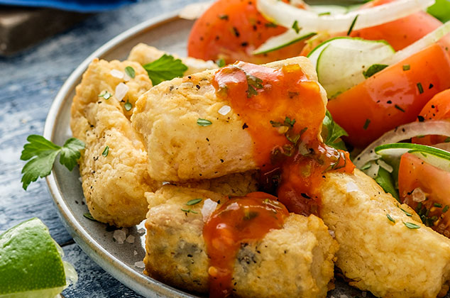 Cómo preparar Chicharrón de pescado estilo Nayarit