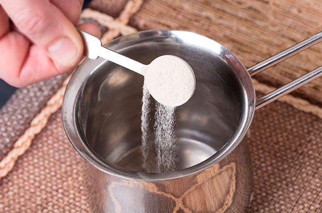 Cómo hidratar gelatina sin sabor en polvo (grenetina) y fundirla | Receta