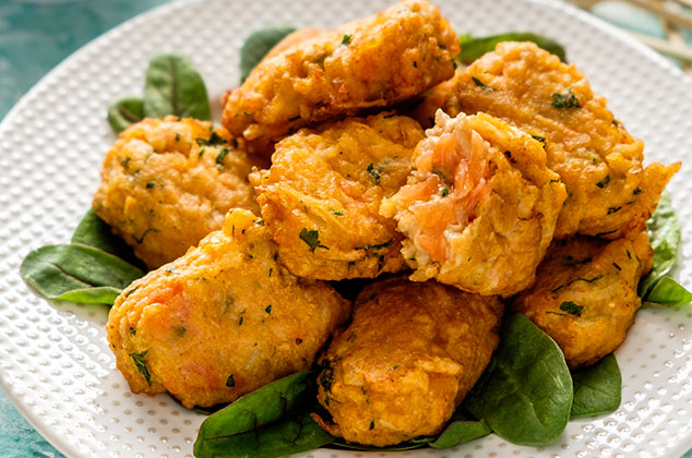 Cómo hacer Croquetas de papa y papaya