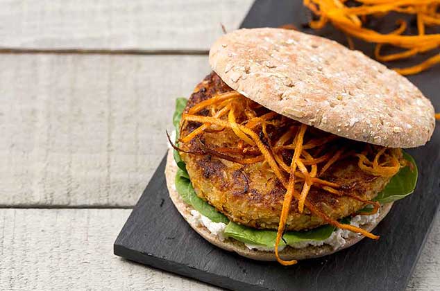 5 deliciosas recetas de hamburguesas vegetarianas 1