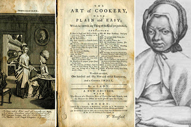 Hanna Glasse, autora del libro de cocina más popular del siglo XVIII