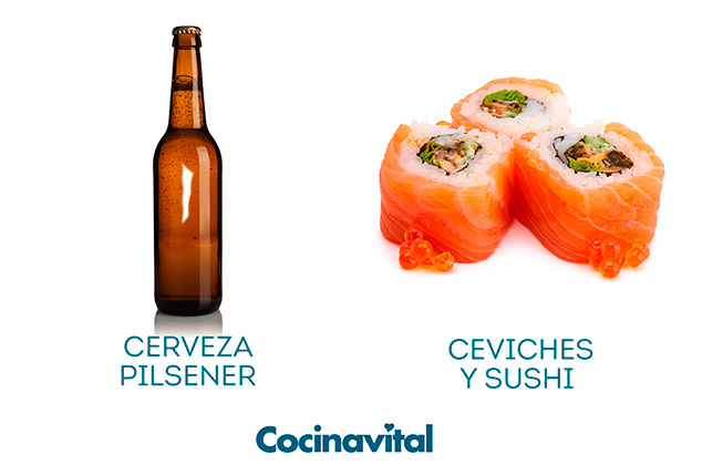 Cervezas para acompañar pescados y mariscos, ¡maridaje perfecto!