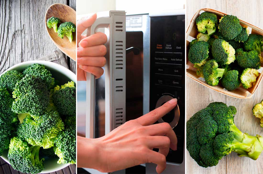 Cómo cocinar brocoli en microondas