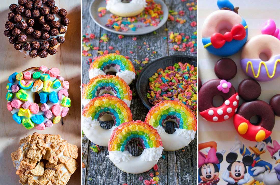 Increíbles ideas para decorar donas de Día del niño