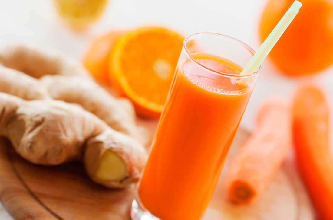 5 beneficios de tomar jugo de zanahoria y jengibre | Receta 1