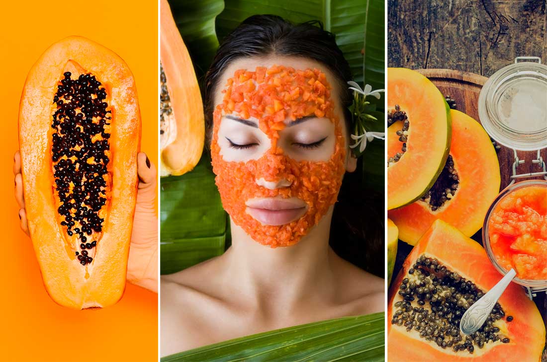 Mascarilla de papaya para rejuvenecer la piel