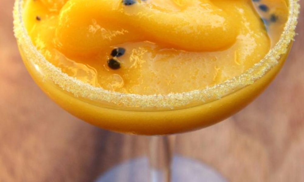 Receta de margarita de maracuya