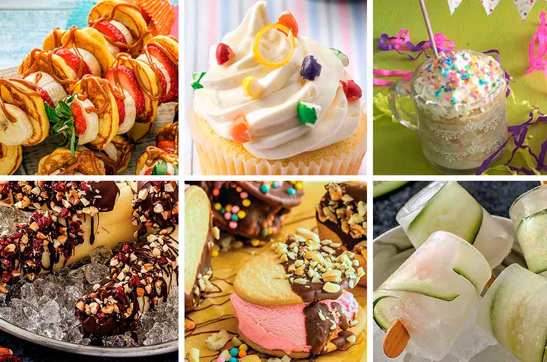 6 deliciosas recetas de postres para el día del niño