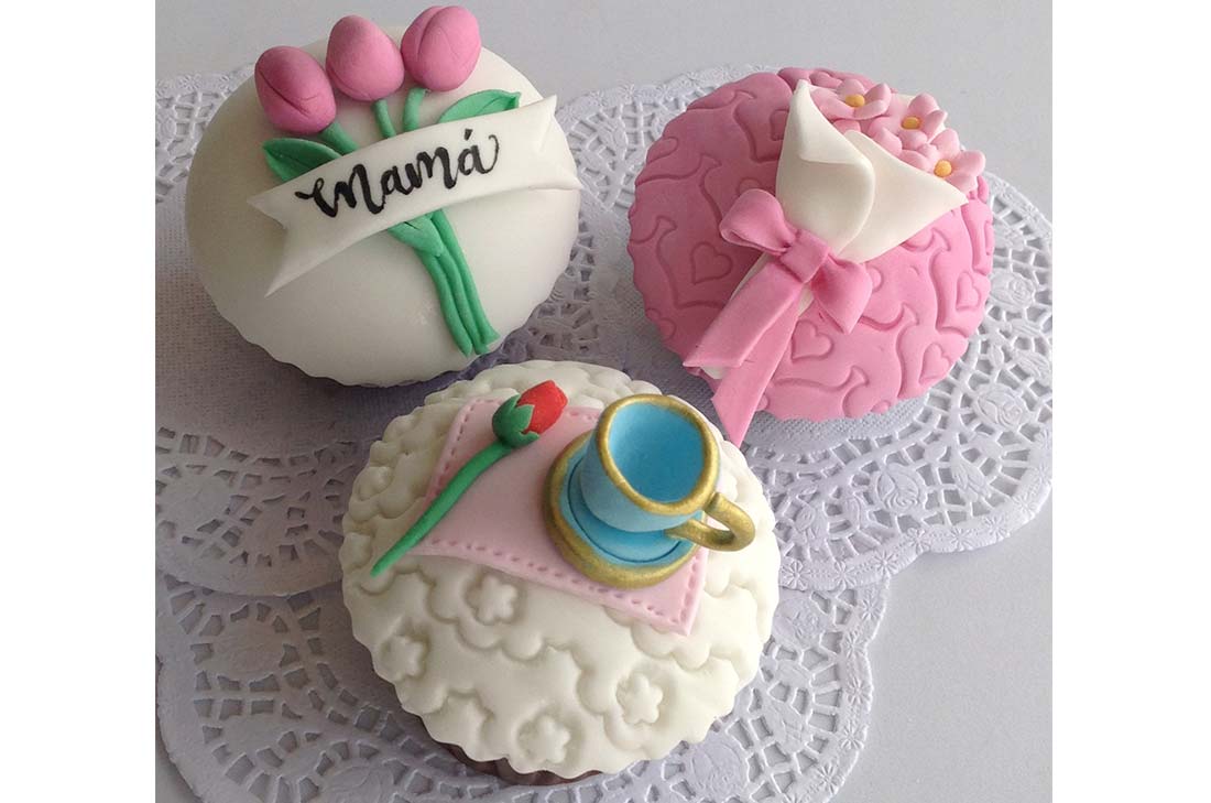 Ideas para decorar cupcakes para el Día de las Madres 1