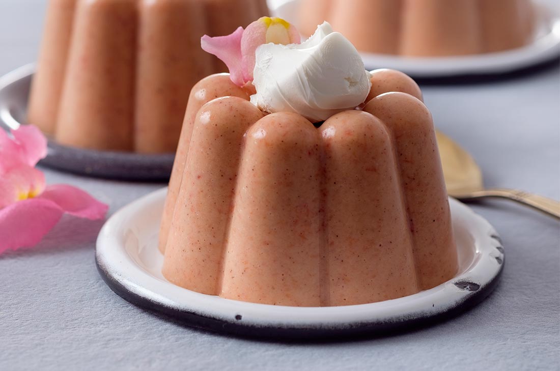 Gelatina de mamey y canela