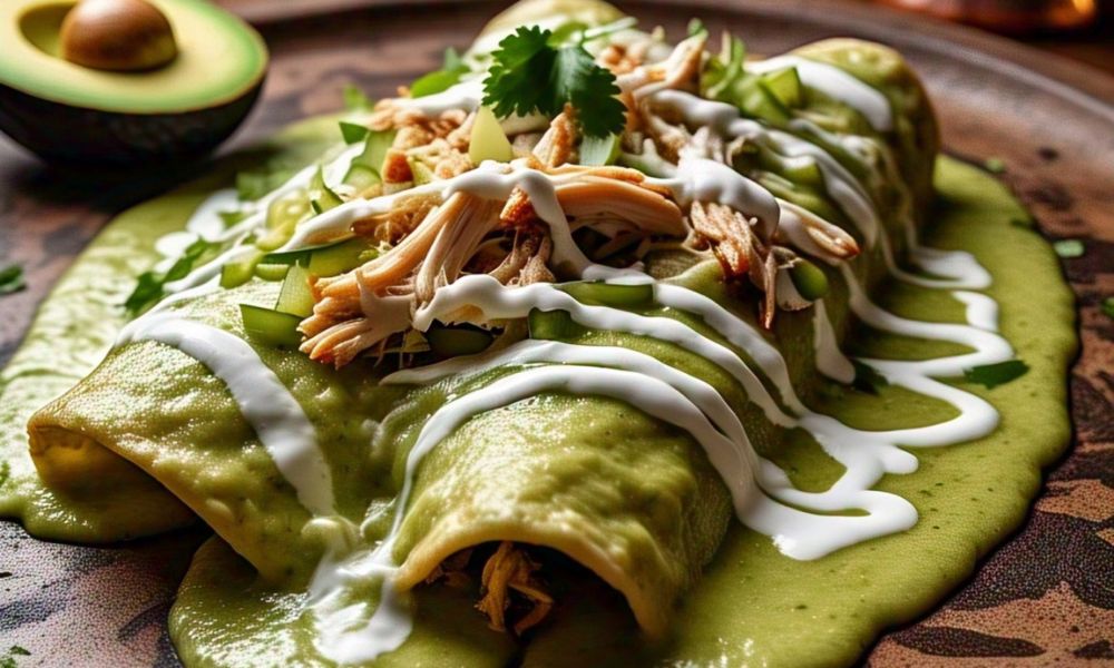 Receta de enchiladas suizas