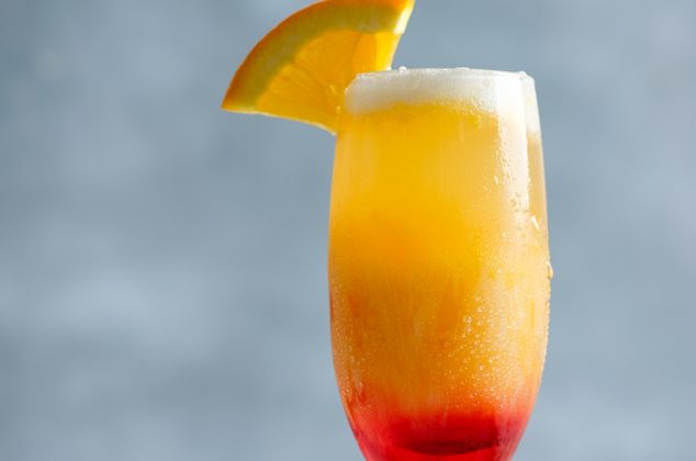 Receta de Sunrise con prosecco