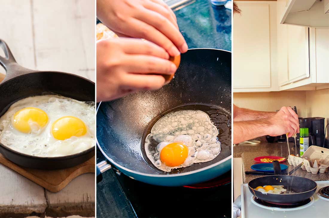 Cómo hacer huevos estrellados perfectos