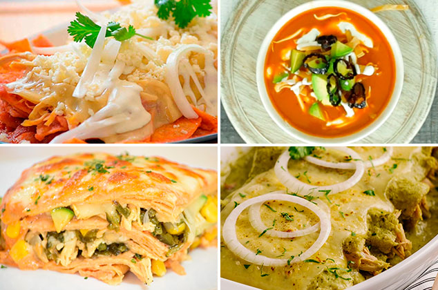 4 fáciles y deliciosas recetas con Tortilla de maíz