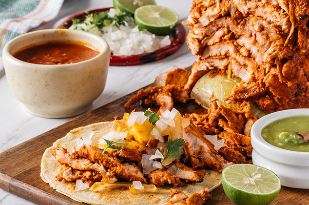 Mini trompo de Carne al pastor en casa | Cocina Vital