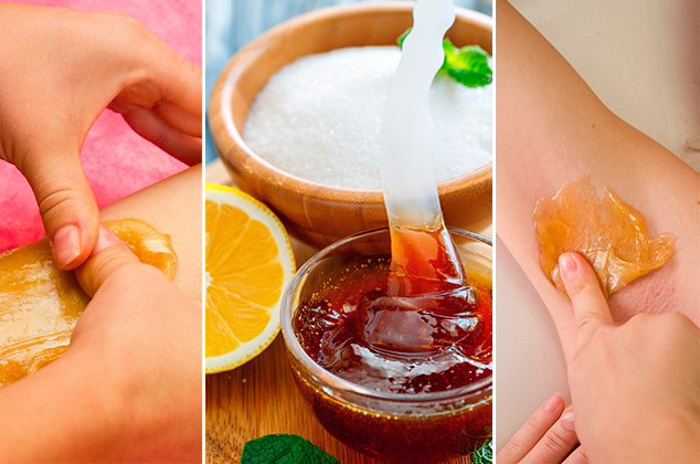 Sugaring, depilación casera y natural con azúcar para piel sensible | Receta