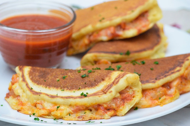 Empanadas con harina de hot cakes