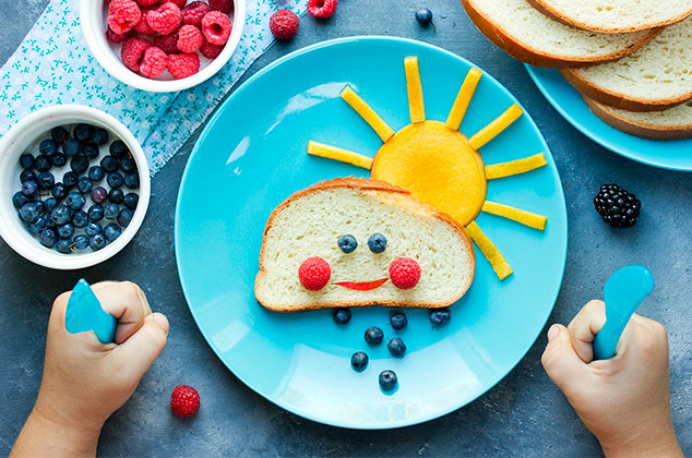 10 formas originales para decorar la comida de los niños