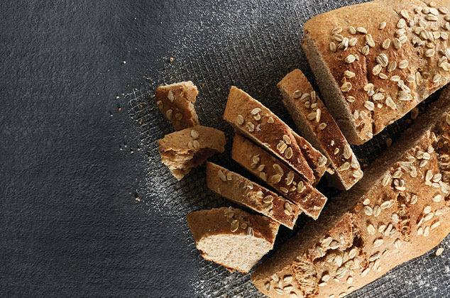 Receta de Pan de avena casero