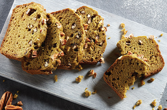 Pan de calabaza y nueces casero