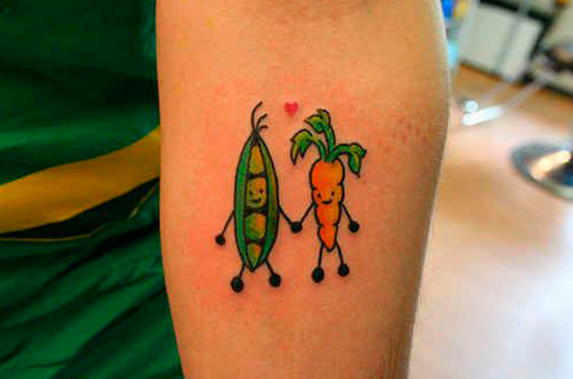 10 ideas de tatuajes para los amantes de la comida 2