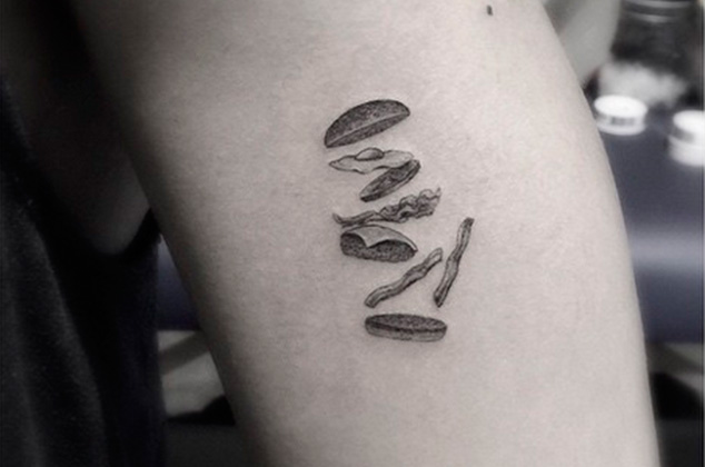 10 ideas de tatuajes para los amantes de la comida 6