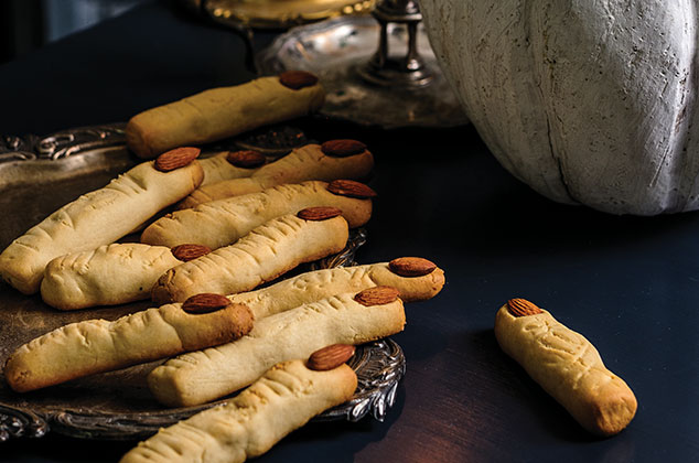 Galletas de dedos de bruja