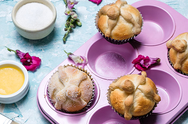 Mantemuerto | Panquecito de pan de muerto