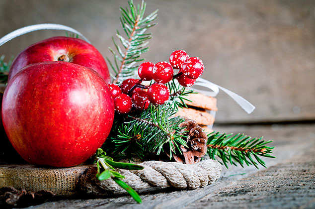 7 recetas de Ensaladas con manzana para Navidad