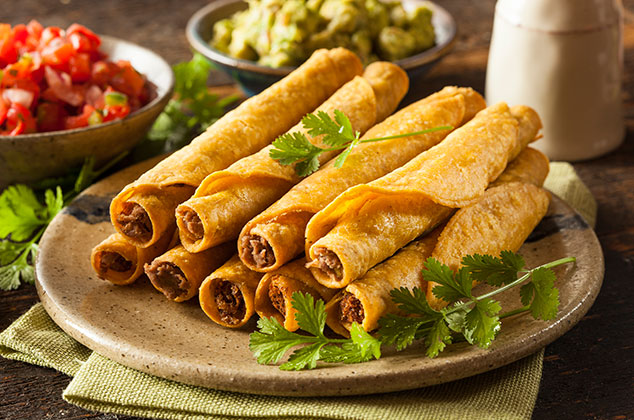 24 rellenos para Tacos dorados y Flautas