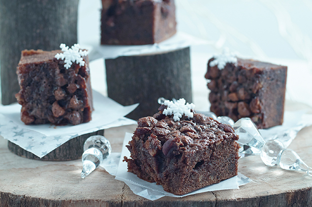 Brownie de chocolate y avellana