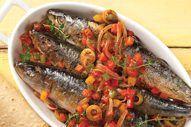 Sardinas a la veracruzana