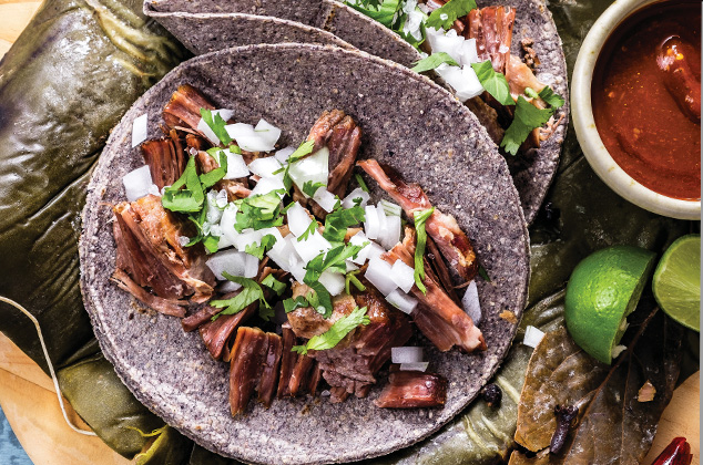 Tacos de barbacoa