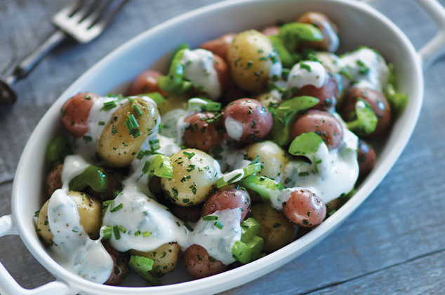 Ensalada de papas cambray