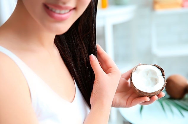 Leche de coco para cabello |