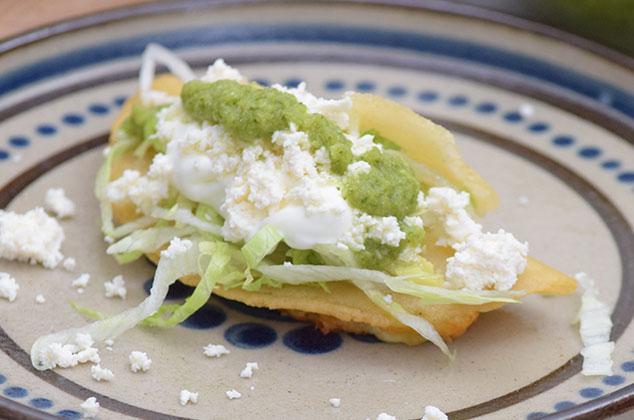 Cómo hacer masa para quesadillas fritas | Comida mexicana