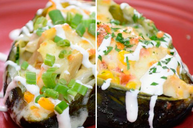 2 recetas ligeras de Chiles poblanos rellenos