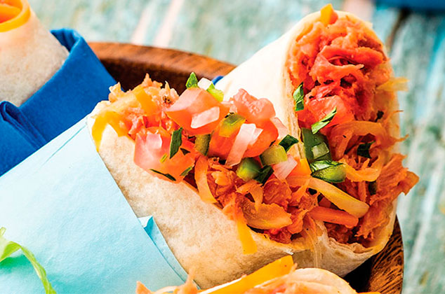Burritos de marlín ahumado: Receta fácil y deliciosa