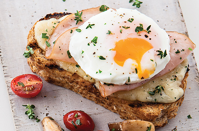 Receta de croque madame - Recetas para el desayuno