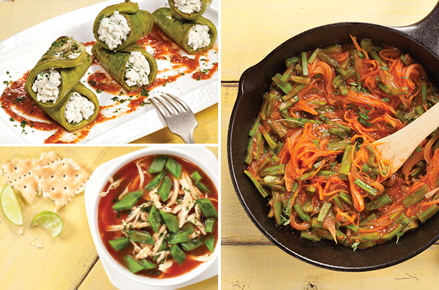 4 recetas saludables con nopales